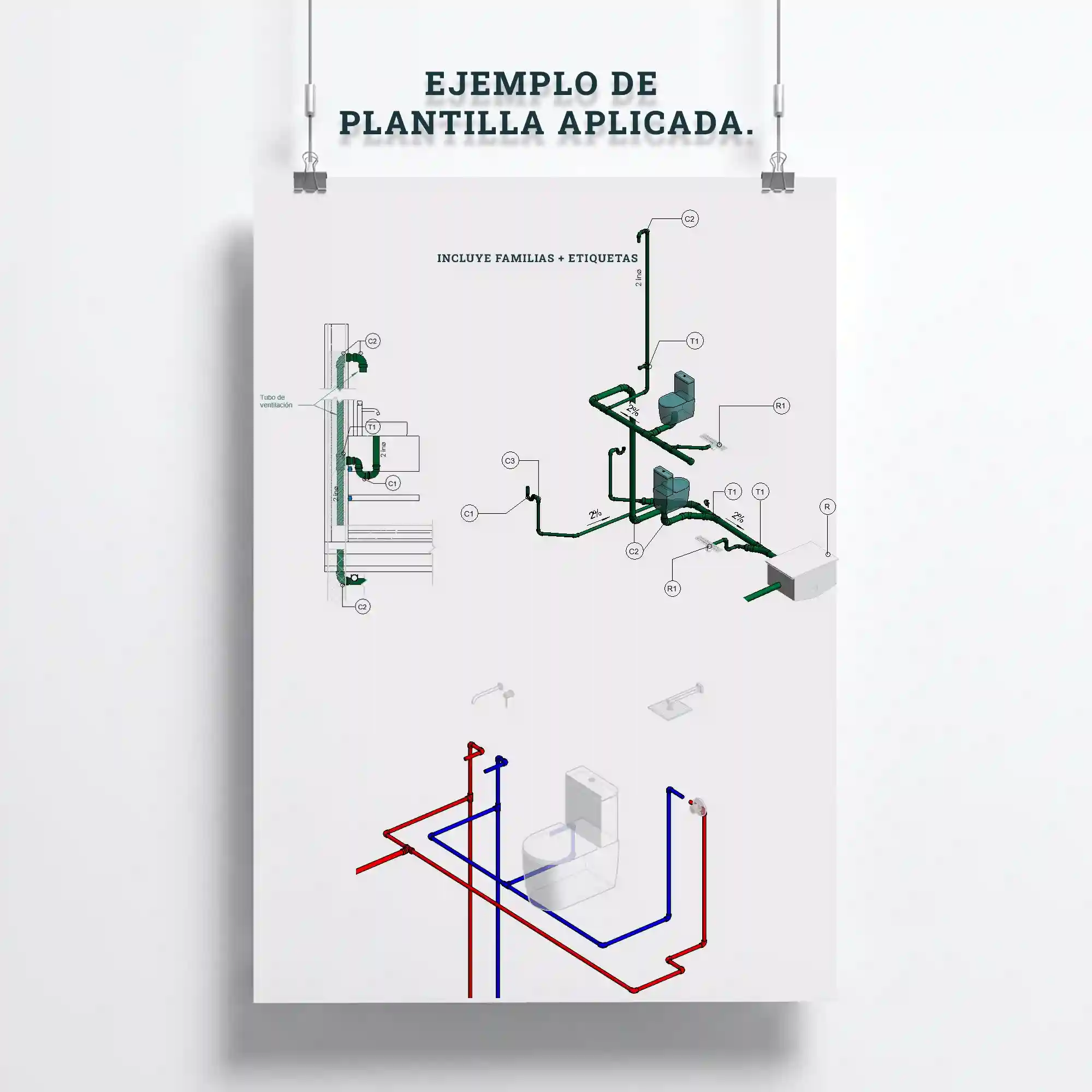 Plantilla Revit MEP Hidrosanitaria - Image 6